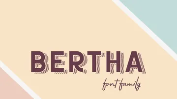 Bertha Font Family
