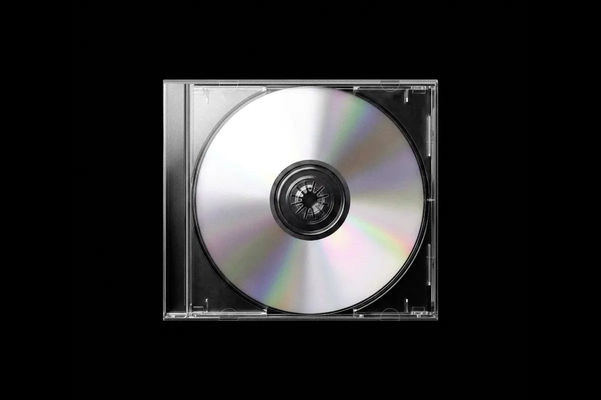 CD Jewel Case Mockup