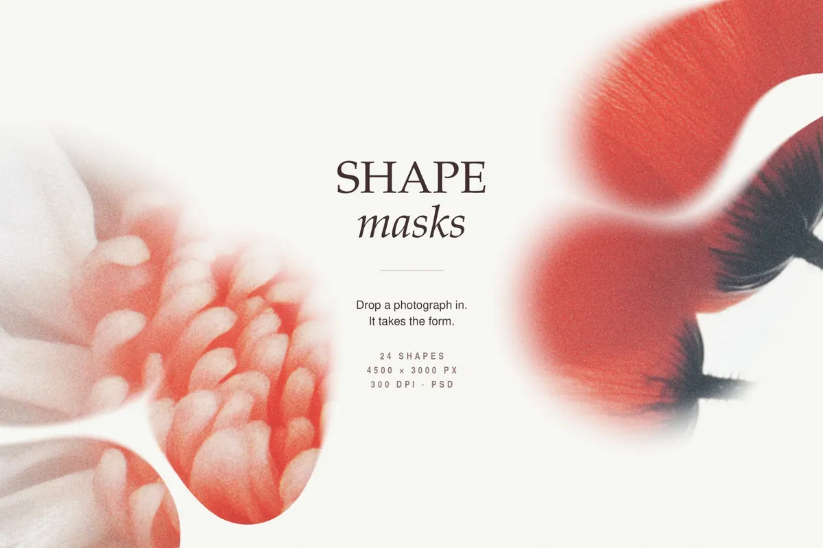 Bloom. Organic Photo Masks