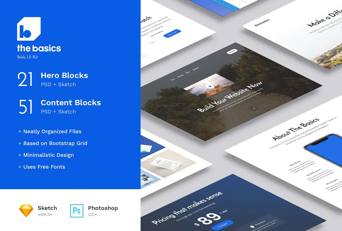 The Basics Web UI Kit