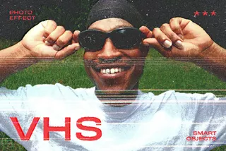 VHS Retro Photo Effect