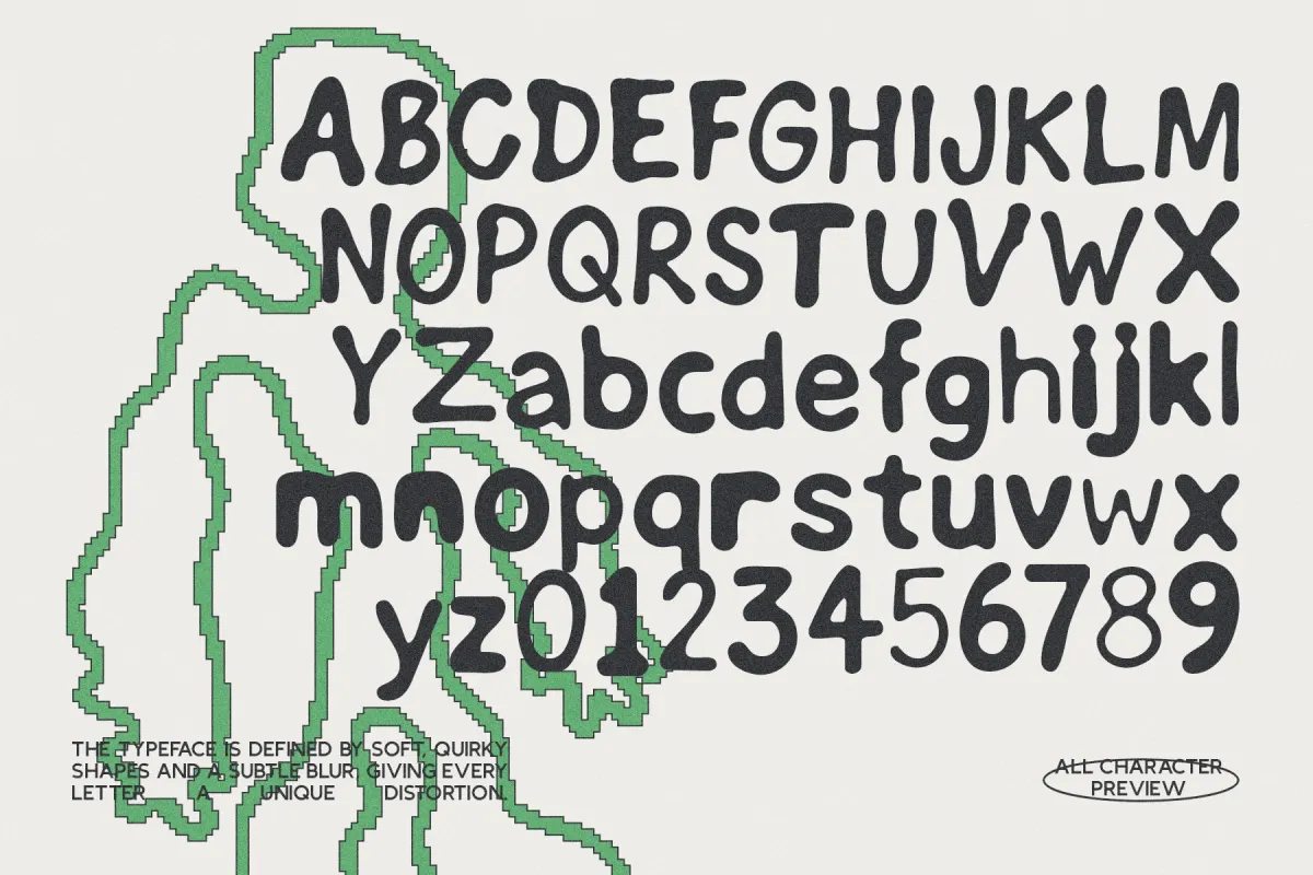Booflin - Imperfect Hand Drawn Display Font