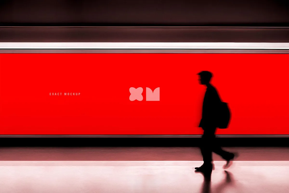 Large Wide Screen Mockup