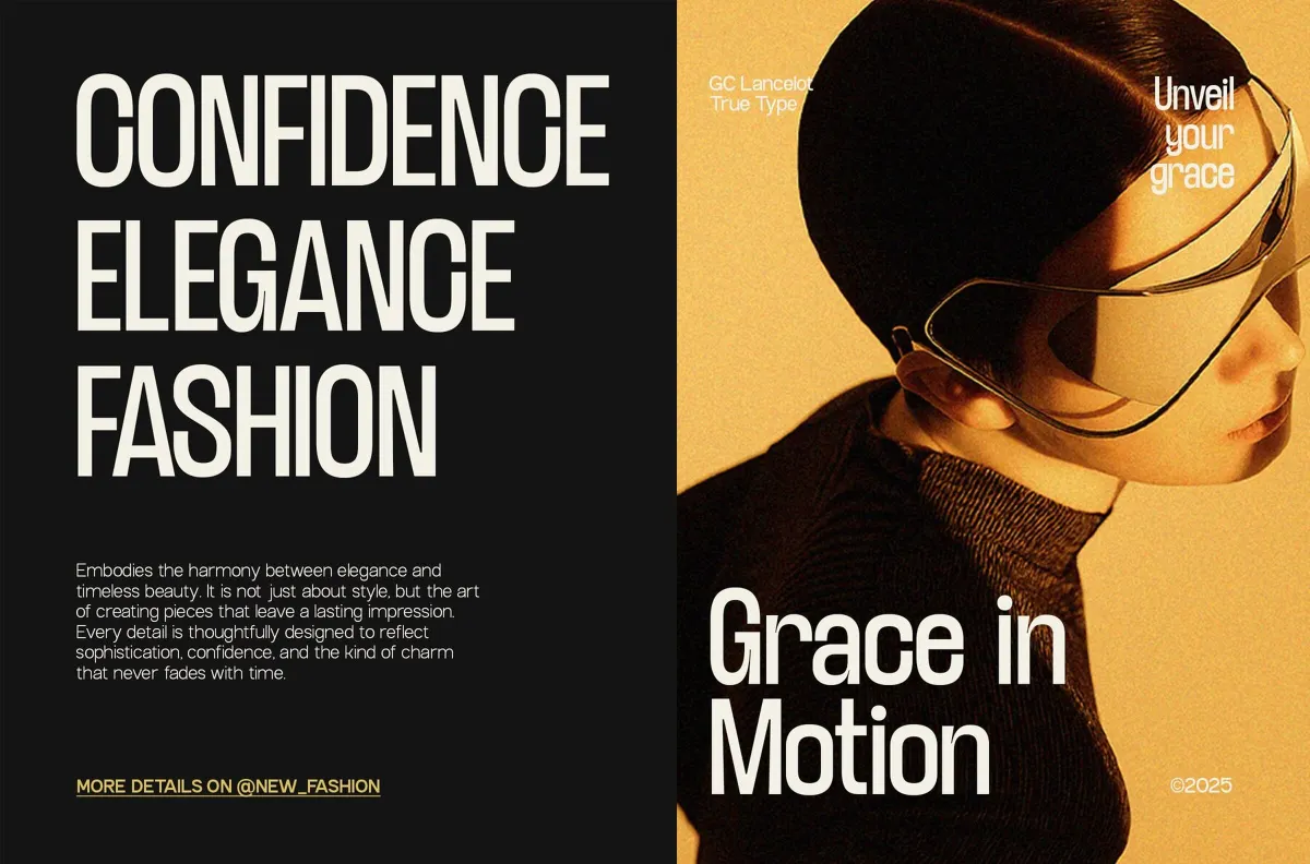 TRT Lancelot - Condensed Sans Font