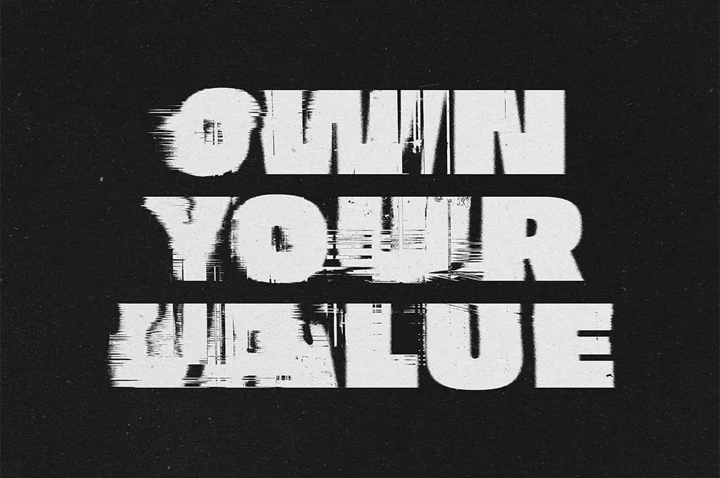 Glitched Distortion Text Effect Vol.2
