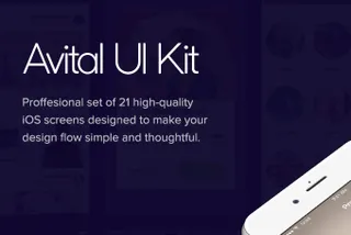 Avital Mobile UI Kit
