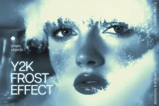 Y2K Frost Photo Effect