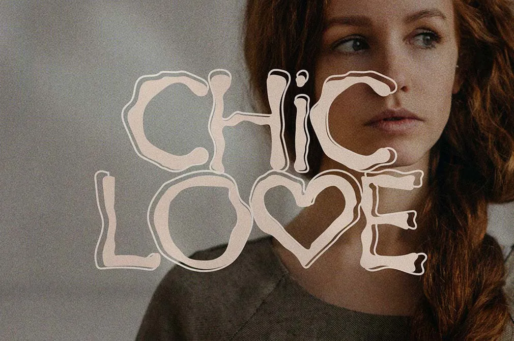 Love & Hearts — Golden SVG Font Pack
