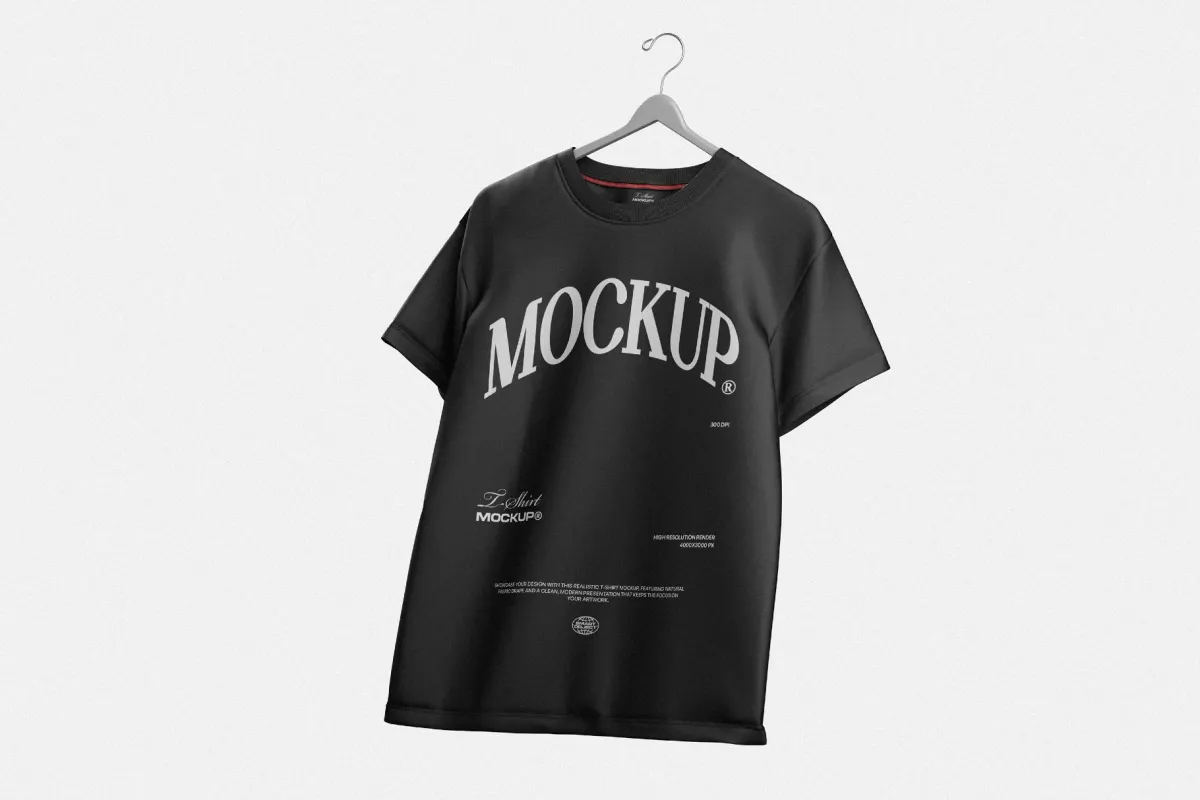 Streetwear T-Shirt Mockup