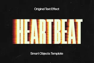 Motion Blur Text Effect