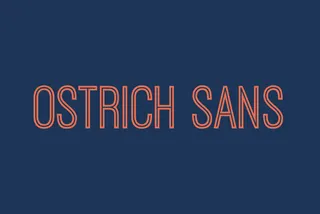 Ostrich Sans - 90s Font Family