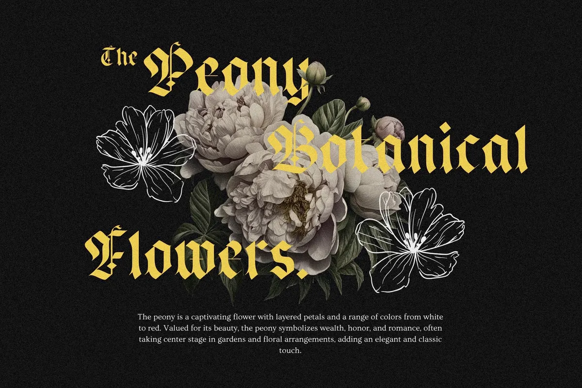 Engourdi - Medieval Blackletter Font