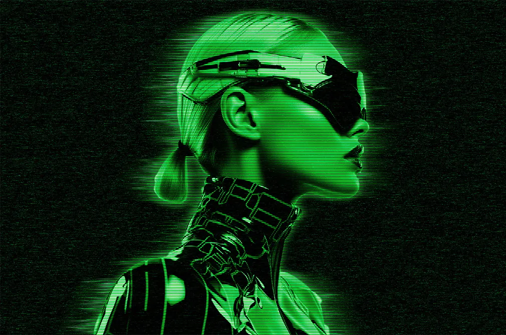 Matrix Photo Effect