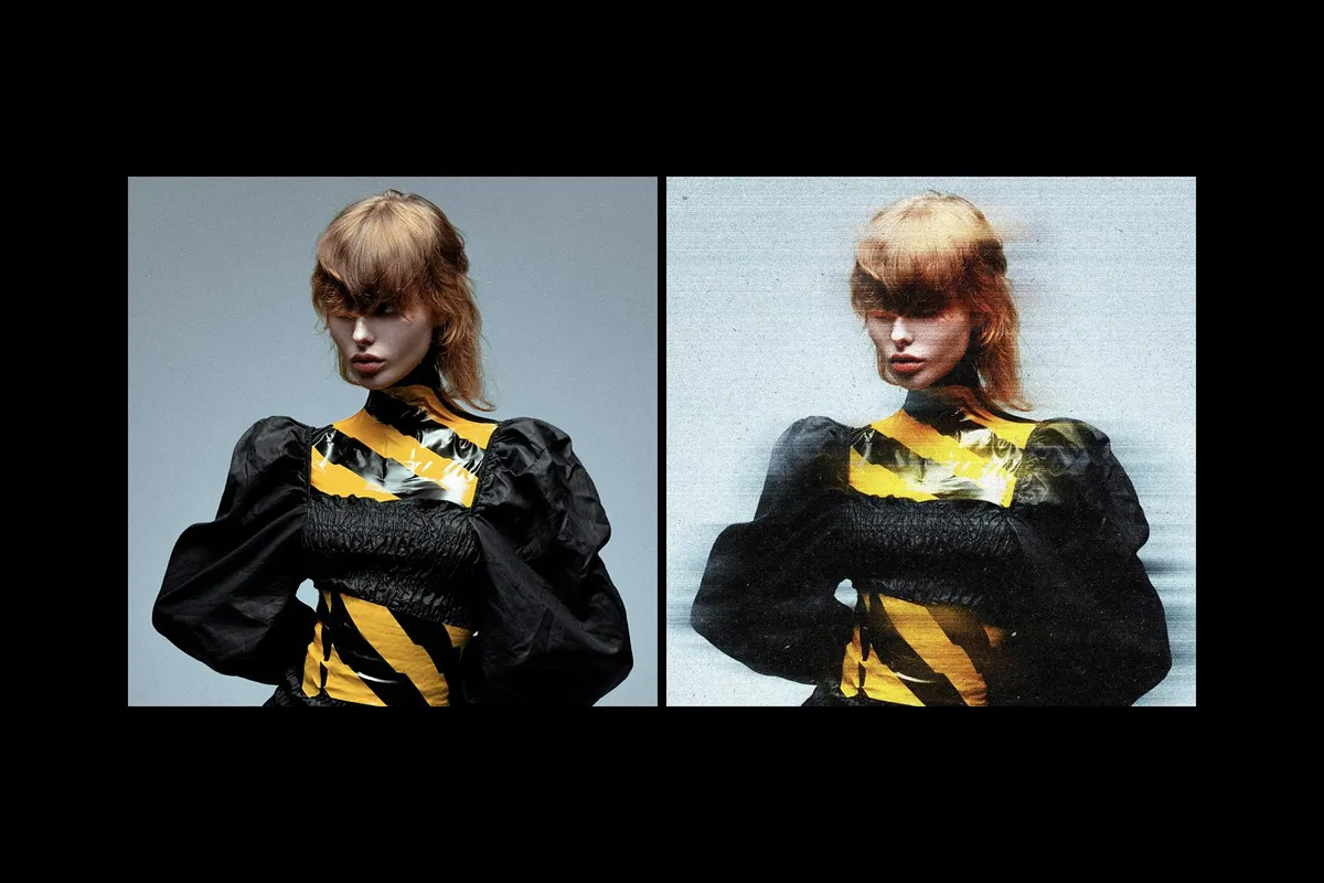 Retro Scanner Photo Effect