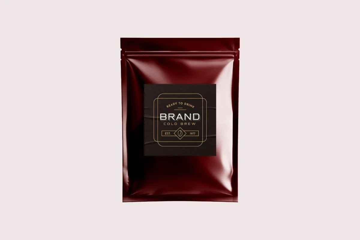 Zip Lock Pouch Mockup