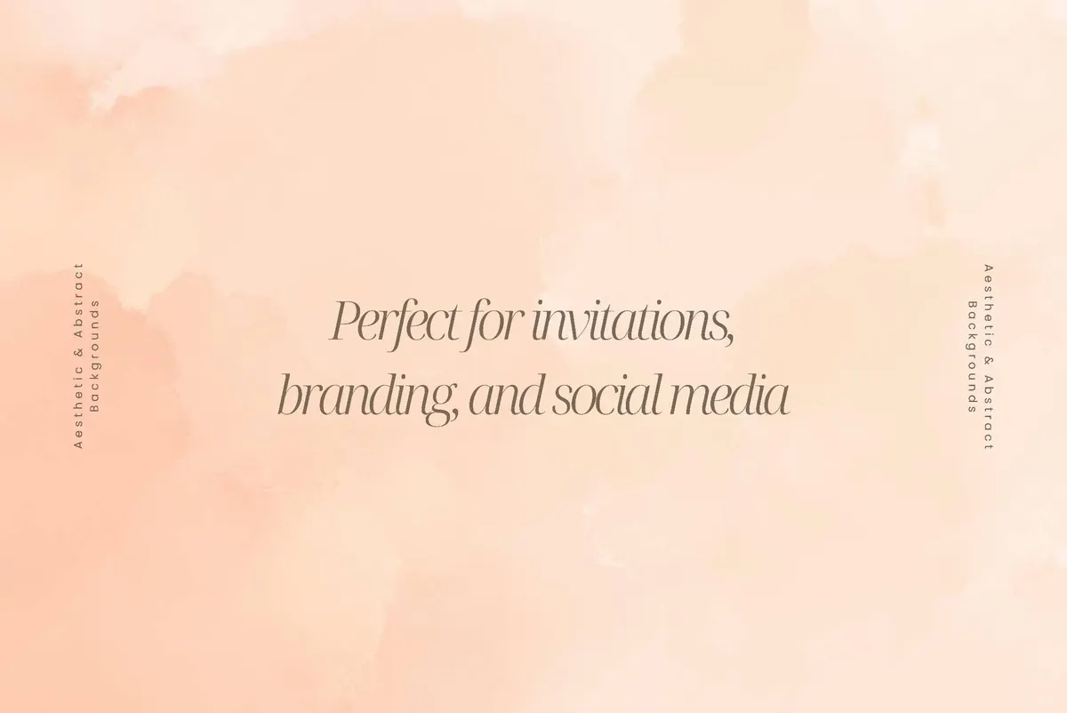 Soft Blush Watercolor Backgrounds