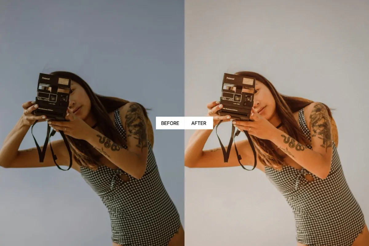 Instant Film Look Lightroom Presets