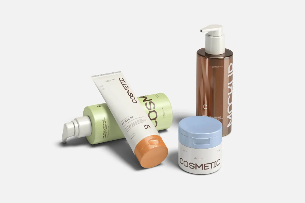 Cosmetic Packaging Mockup