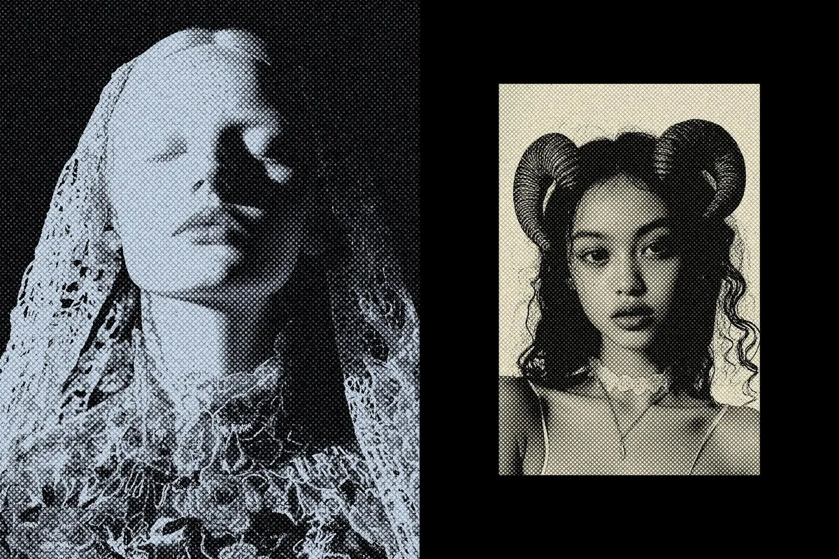 Retro Printing Photo Effect
