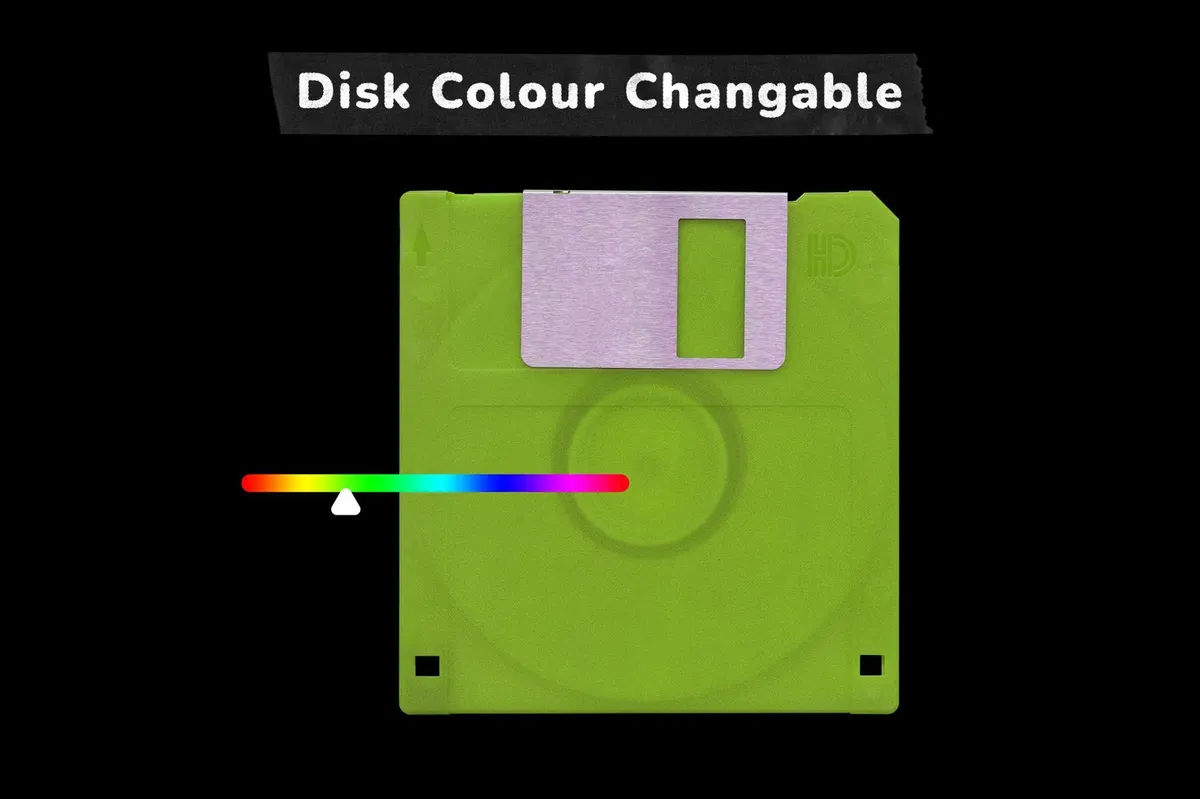 Floppy Disk Cover Mockup Pack