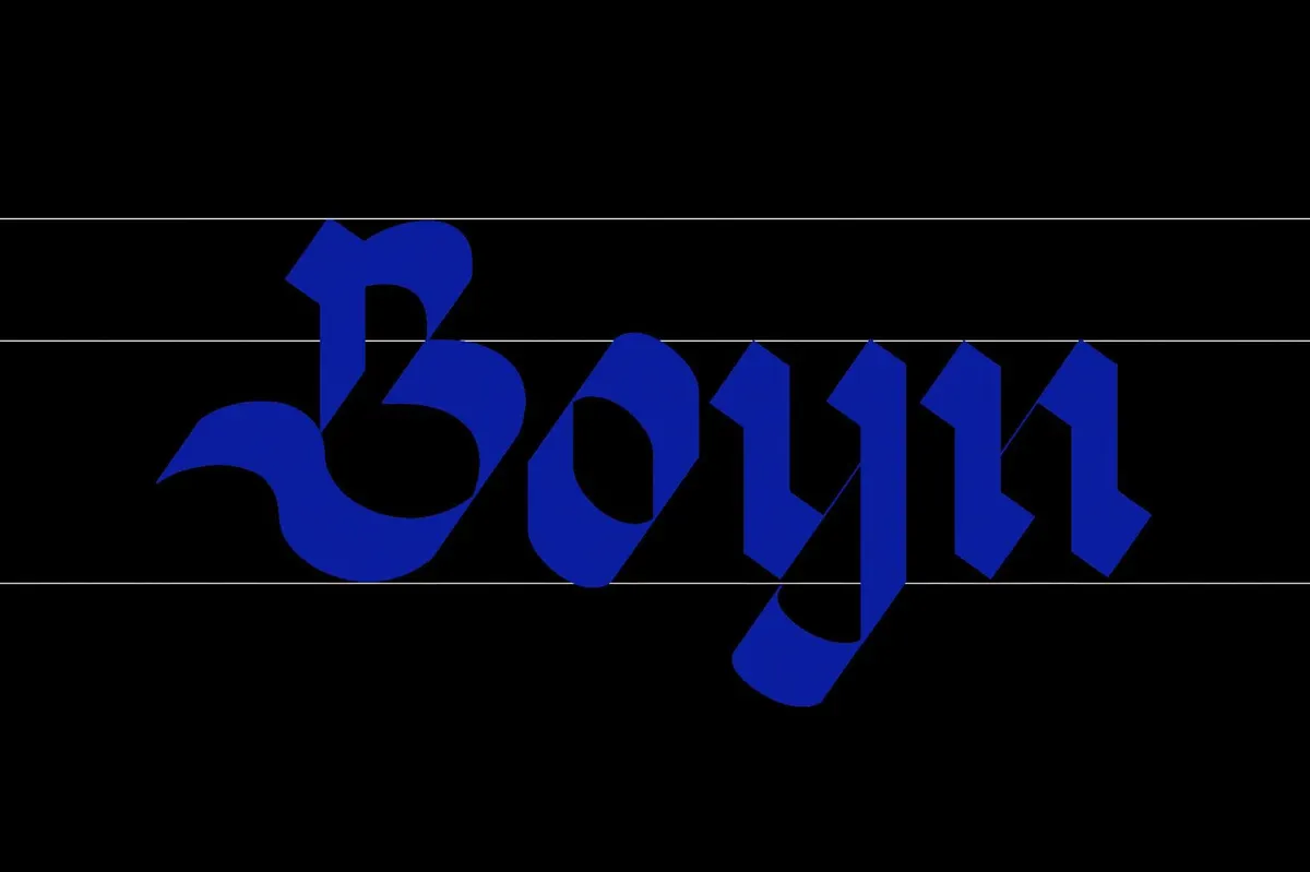 Ambyar Blackletter Type