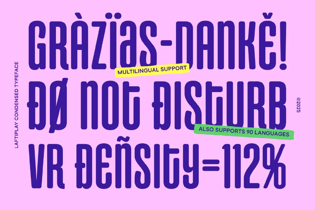 Laftiplay Font