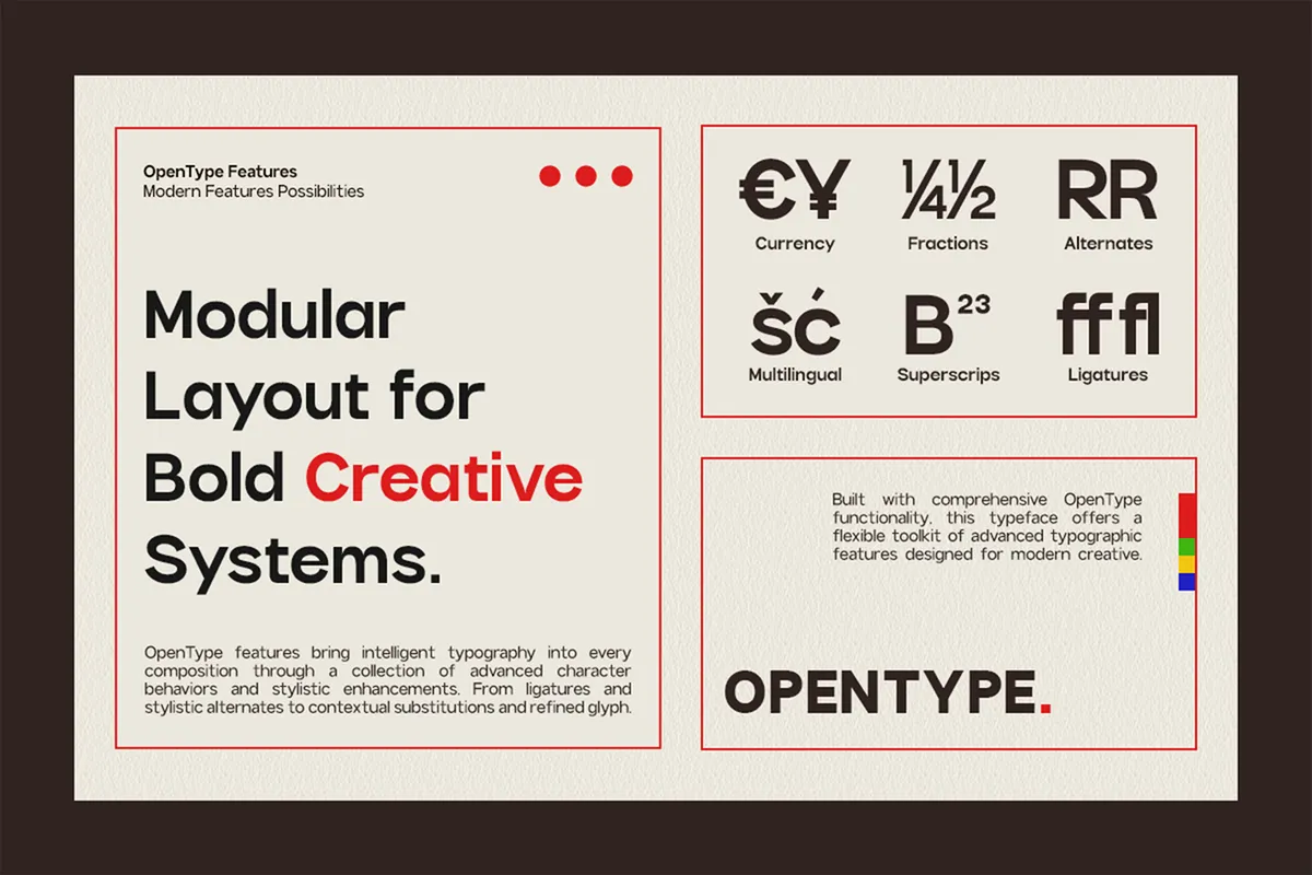 GC Rotalum Vol.II - Modern Bold Sans