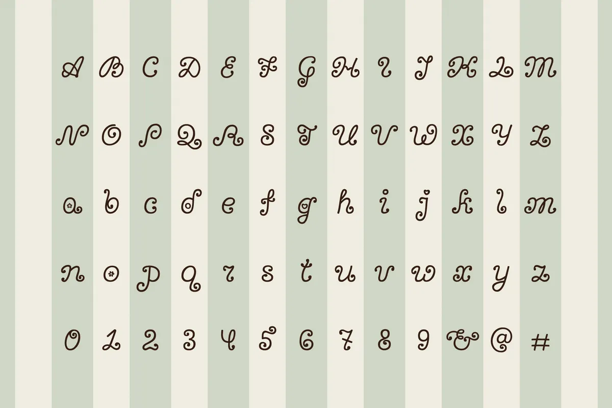Bonbon — Free Fine Marker Script