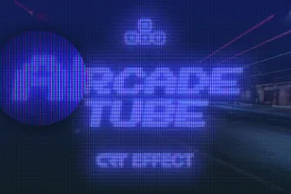 Arcade Tube CRT Effect