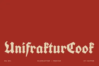 Unifraktur Cook - Free German Gothic Font