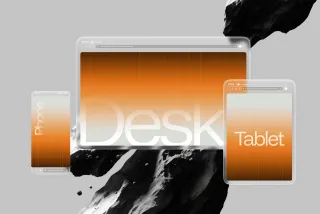 Liquid Glass Responsive Website UI Design Mockup
