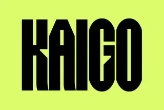 Kaigo - Tall Bold Condensed Display Font