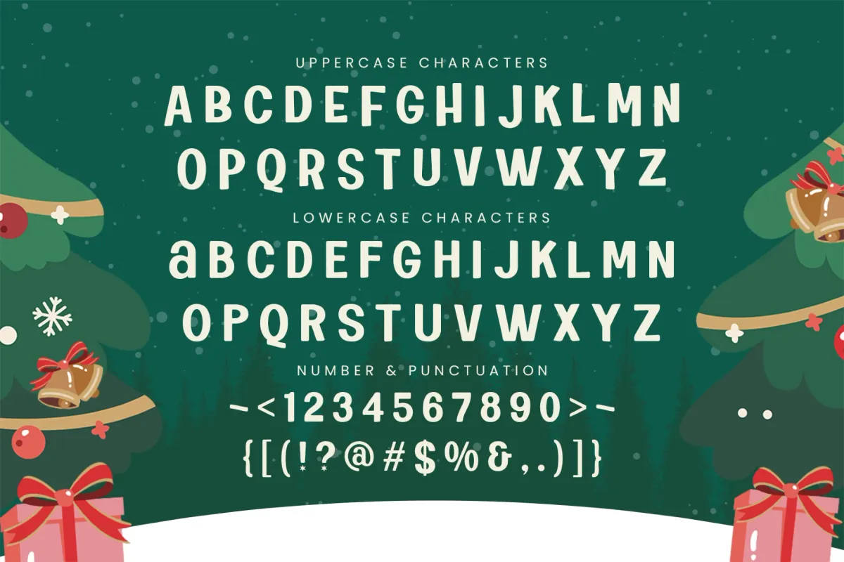 Sparkla – Christmas Holiday Display Font
