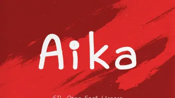 Aika - Fun Handwriting Font