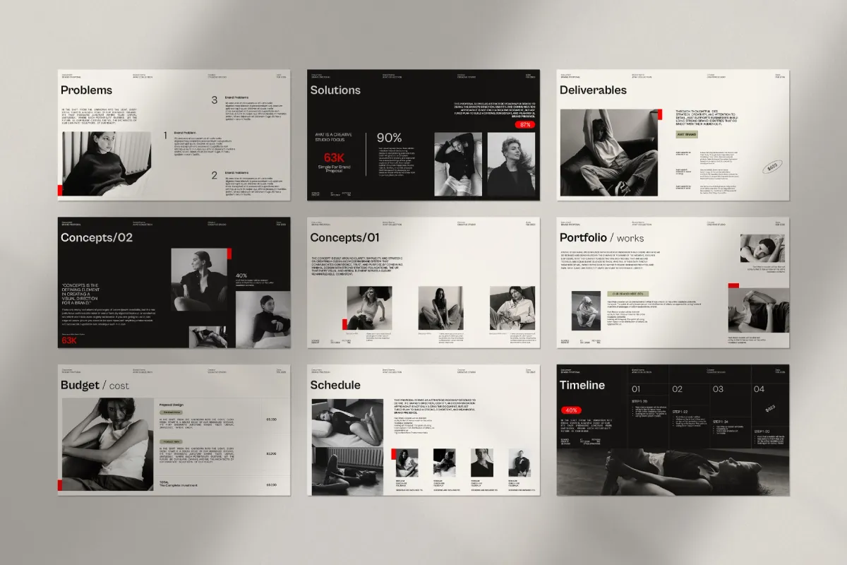AYAT - Brand Proposal Presentation Template