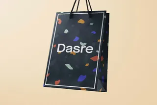 Gift Bag Mockup
