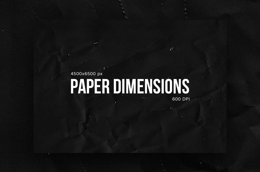 Black Paper Textures