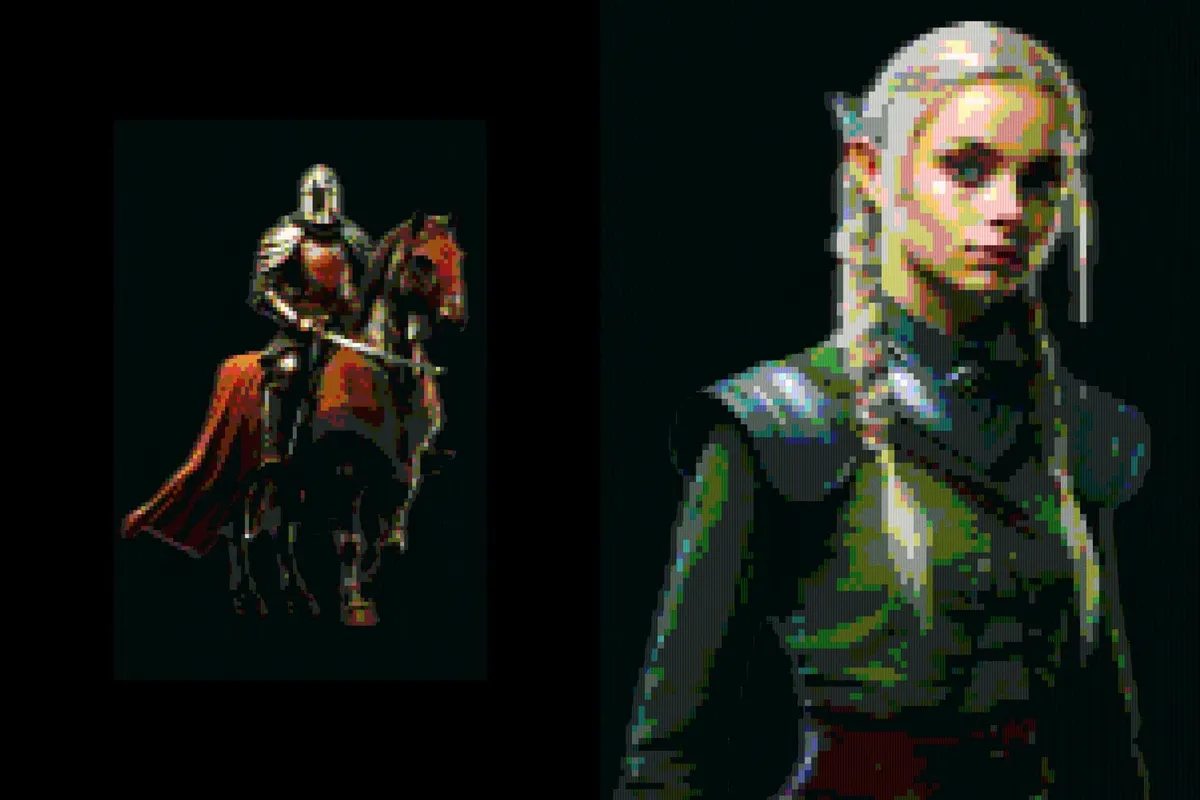 Old Gaming Console Effect