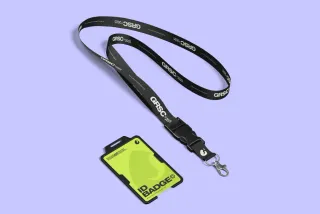 Lanyard ID Badge Mockup