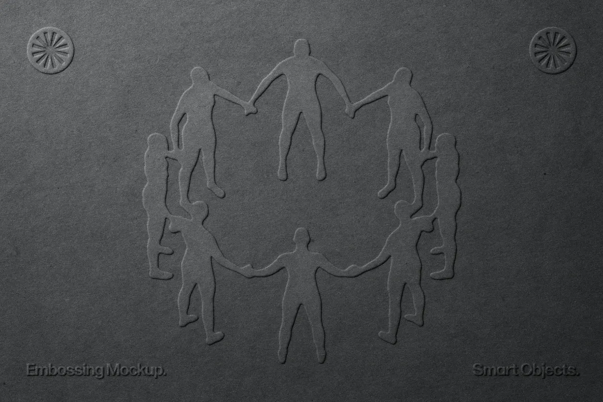 Paper Embossing Mockup