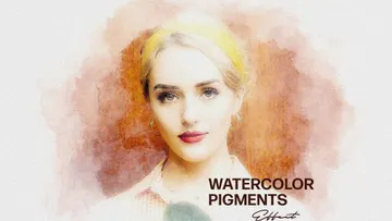Watercolor Pigments Effect