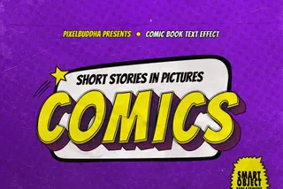 Old Comics Text Effects Set