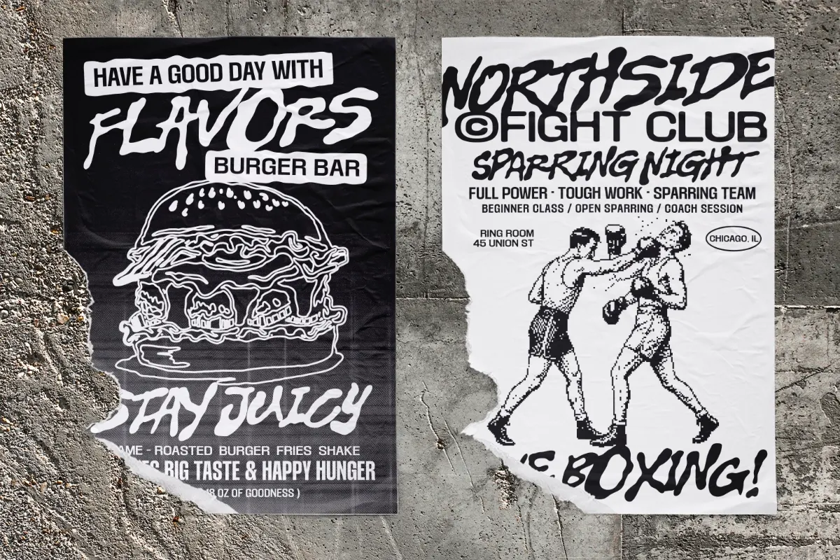 Weird Horses - Bold Hand Drawn Display Font