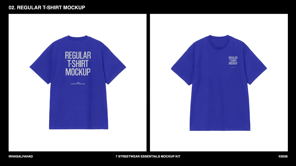 Streetwear Apparel Mockup Collection