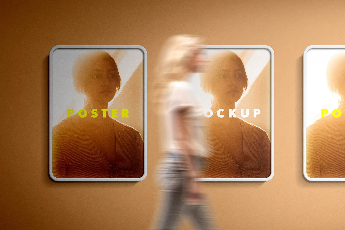 Lightbox Poster Mockup Set