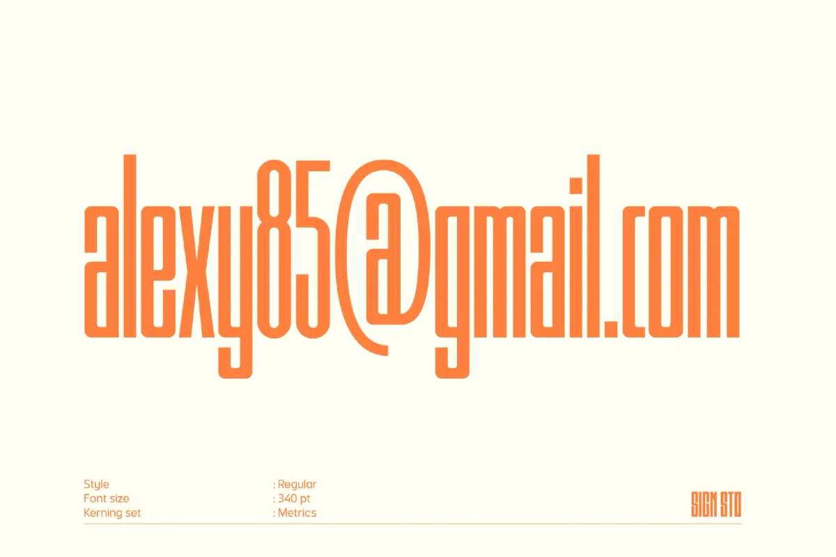 Psilograph - Extra Condensed Font