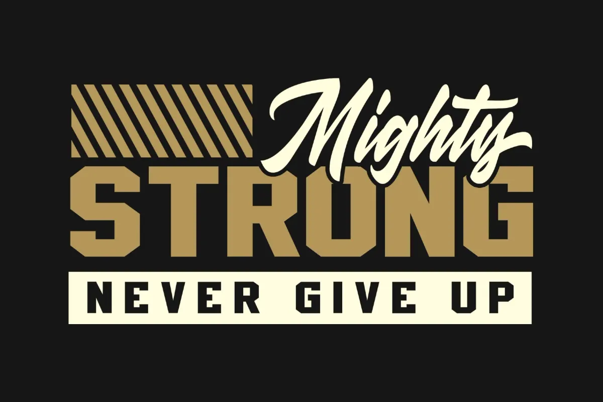 Golden Varsity a Sport Font Combination