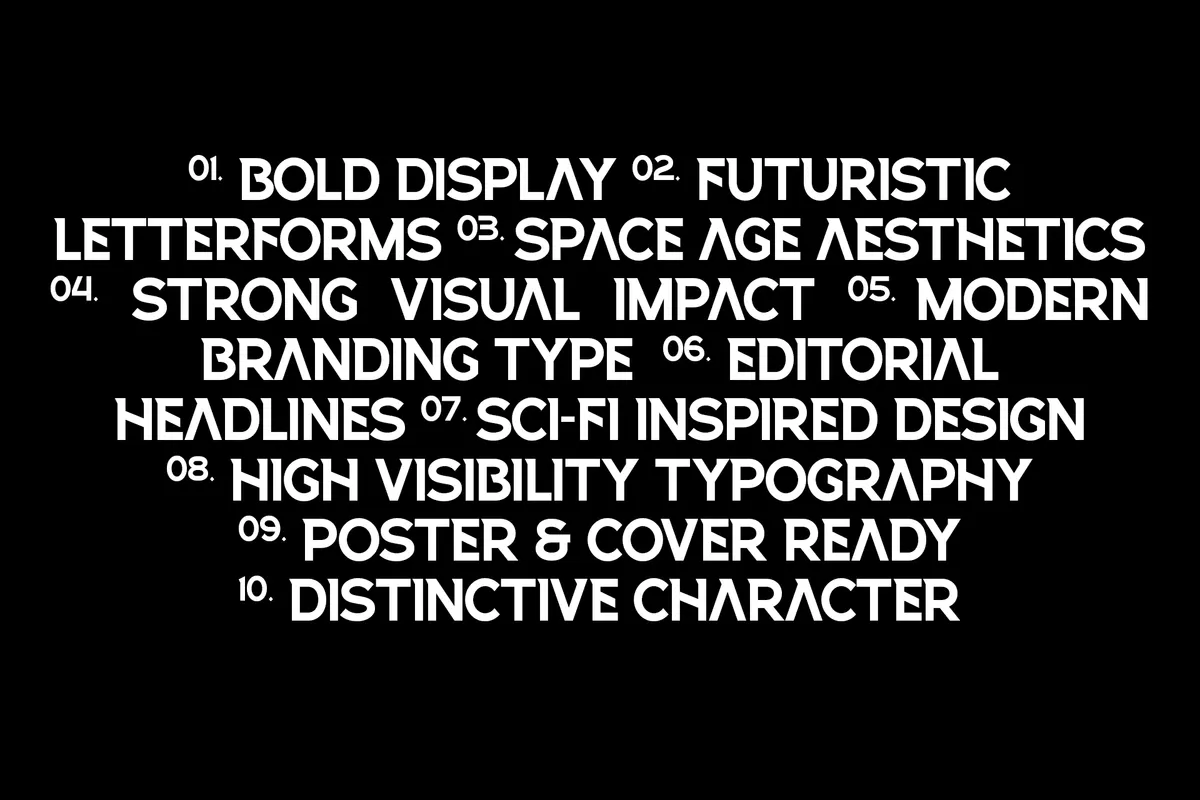 Junkwar - Futuristic Display Font