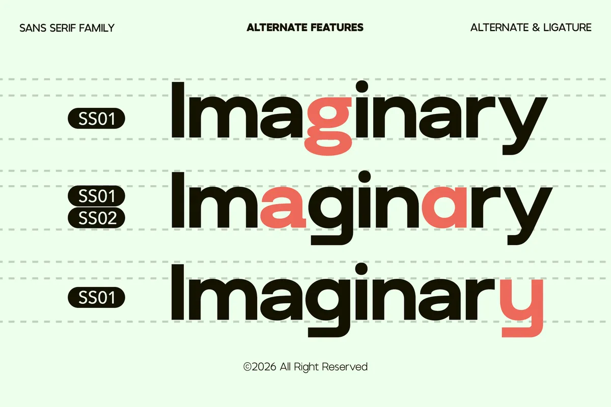 GC Barcuda - Geometric Sans Serif Font