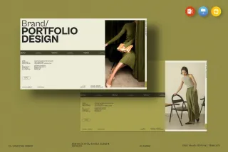 Vexo Brand Portfolio Presentation Template